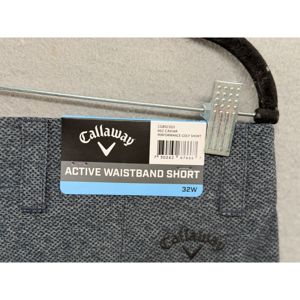 Callaway Golf Shorts Mens 32 Gray Opti-Dri Performance Stretch 5 pocket NWT - Picture 4 of 10
